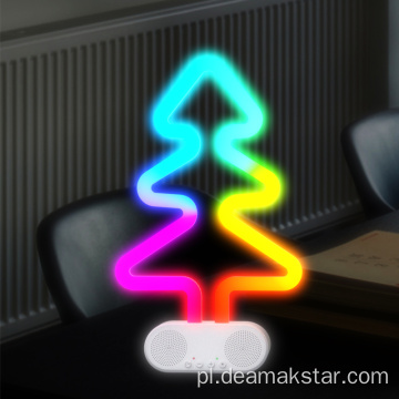 Nowy przylot głośnik Bluetooth z RGB Light Tree